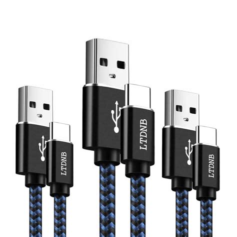 Lot De 3 Câble Usb Type C Boutique Kt