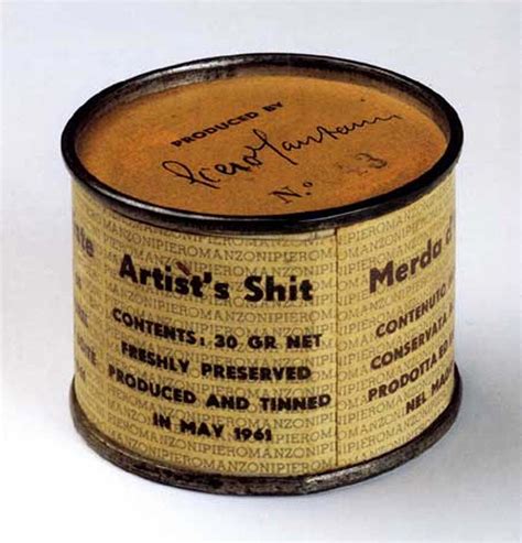 Piero Manzoni Piero Manzoni Conceptual Art Artist