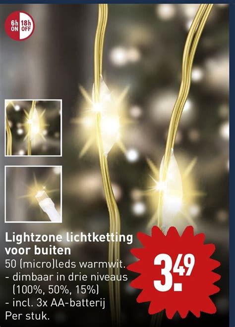 Lightzone Lichtketting Voor Buiten Aanbieding Bij ALDI