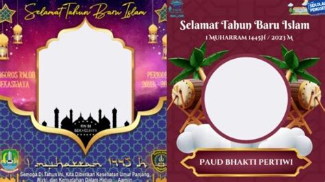 Twibbon Muharram Gambar Dan Poster Tahun Baru Islam Gratis