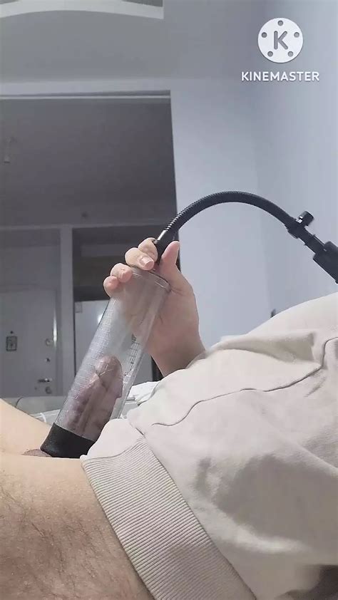 Disabled Man Jerk Off And Load Of Cum With Air Pump And Pussy Toy XHamster