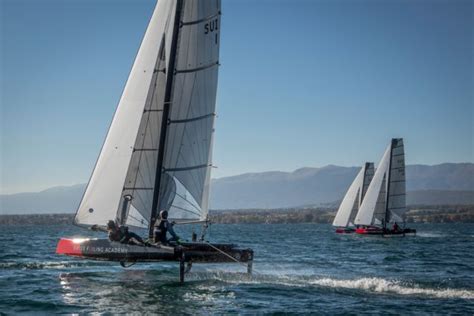 Swiss Foiling Academy Grand Prix Club Nautique De Crans Ecole De Voile