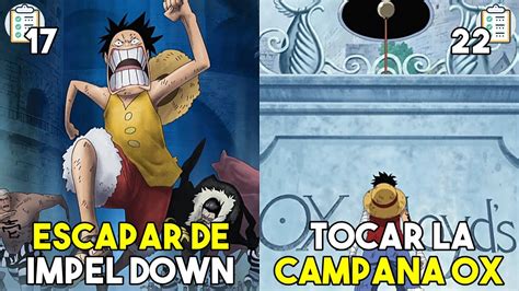 Más de 30 LOGROS conseguidos por LUFFY en ONE PIECE YouTube