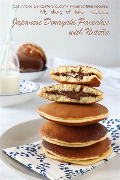 Japanese Dorayaki Pancakes With Nutella My Diary Of Italian Recipes