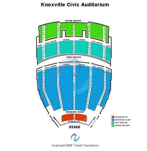 Knoxville Civic Auditorium Seating Chart View | Brokeasshome.com