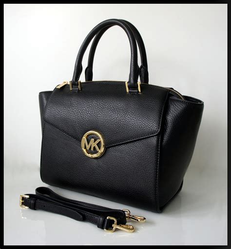 Michael Kors Leder Tasche Hudson Lg Handtasche Schwarz Uvp Euro