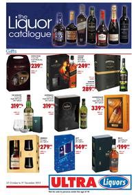 Ultra Liquors The Liquor Catalogue 25 Oct 31 Dec 2013