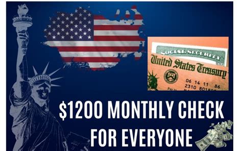 Monthly Checks Stimulus Check For Everyone Eligibility