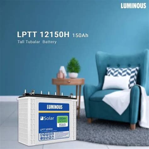 Luminous Lptt L Ah Tall Tubular Battery At Rs Solar