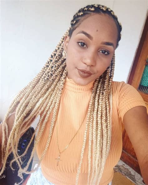 Tran As Loiras Ideias Tutoriais Para Inspirar Seu Visual Box Braids