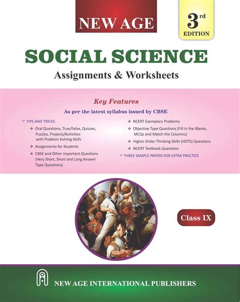 New Age Social Science Assignments And Worksheets For Class Ix Rastogi Sudha Singhal J P