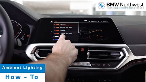 Changing Your Ambient Lighting Colors In Your Bmw How To Bmw