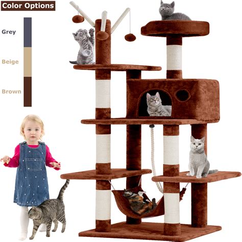 Cat Tree Tower Condo Playground Cage Kitten Multi Level Activity Center