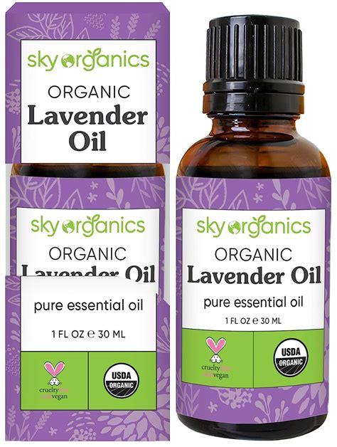 Amazon Sky Organics Organic Lavender Essential Oil Pure And