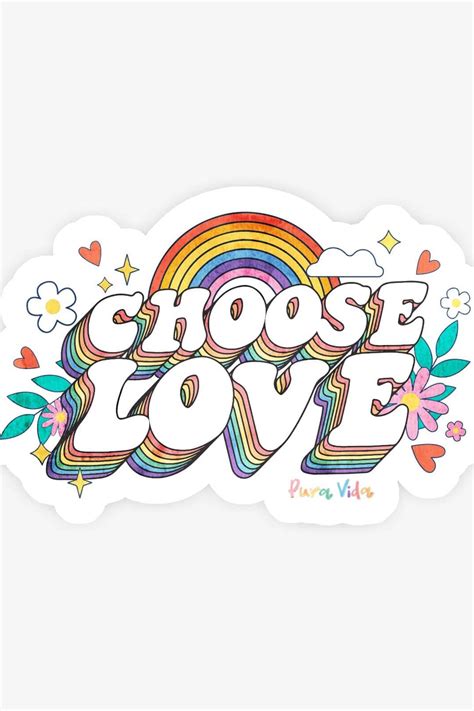 Choose Love Sticker - ShopperBoard