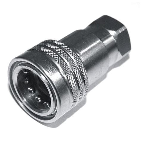 Stainless Steel SS Quick Release Coupling For Hydraulic Pipe Size 3