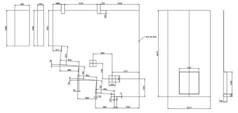 Casing Of The Chamber Design With Details In Autocad 2d Drawing Cad