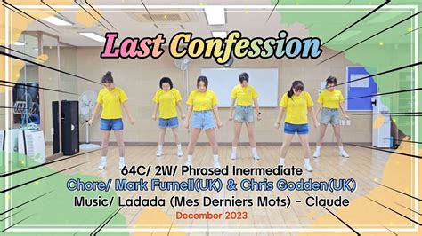 Linedance Last Confession Phrased Intermediate