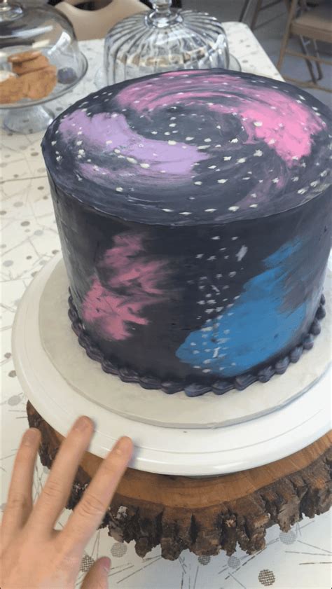 Galaxy Cake - i am baker