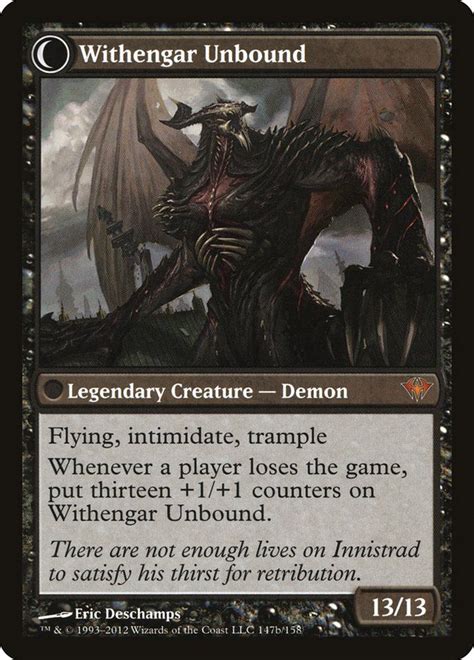 Elbrus The Binding Blade Withengar Unbound Legendary Creature