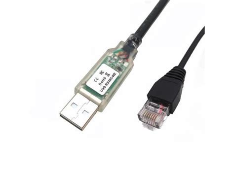 Usb To Rj45 Rs485 Serial Programming Cable For Delta Ifd6500 Usb Rs485 Communication Adapter