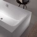 Bette Lux Silhouette Side Freistehende Rechteck Badewanne Wanne Wei