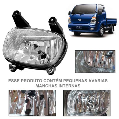 Farol Auxiliar De Milha Lado Esquerdo Kia Bongo