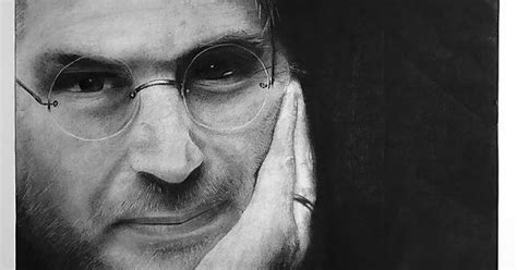 Today Is Steve Job S Birthday Here Is A Charcoal Drawing Of Him Album On Imgur