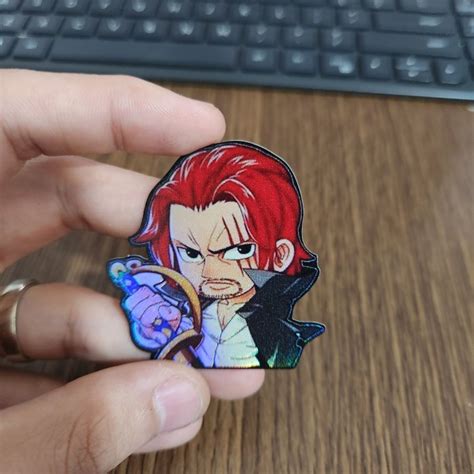 Jual Sticker Hologram Anime Psh One Piece Shank Shopee