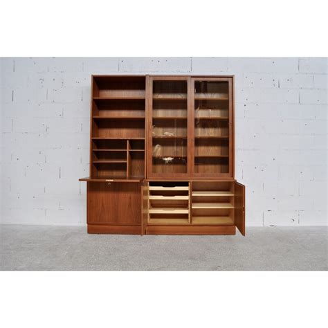 Teak Highboard By Carlo Jensen By Hundevad Co 1960s