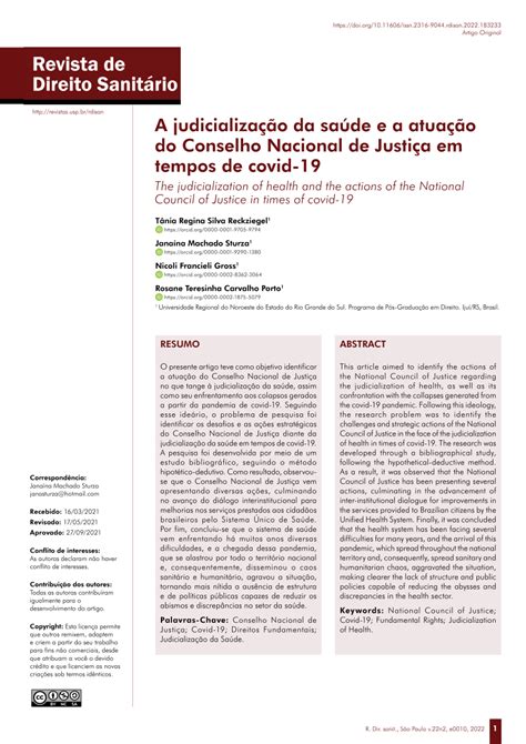 PDF A judicialização da saúde e a atuação do Conselho Nacional de