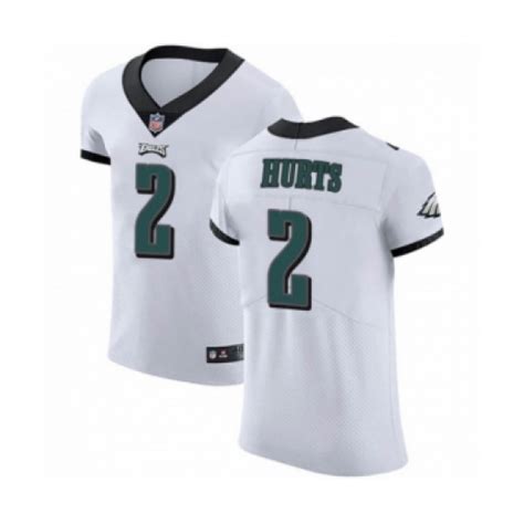 Philadelphia Eagles Jalen Hurts White Vapor Untouchable Elite Player