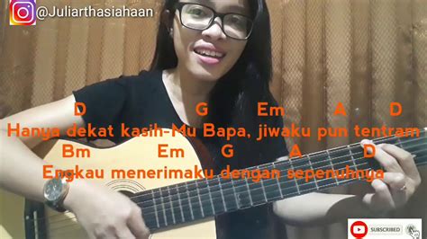 Kau Mengenal Hatiku Tutorial Kunci Gitar Pemula Lirik Lagu Rohani