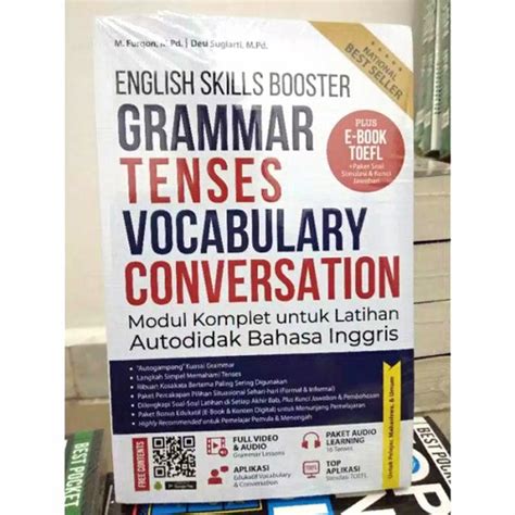 Jual Buku English Skill Booster Grammar Tenses Vocabulary Conversation