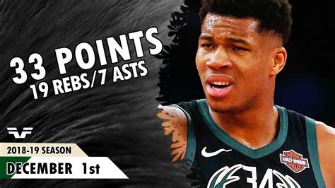 Giannis Antetokounmpo Bucks Vs Knicks Pts Rebs