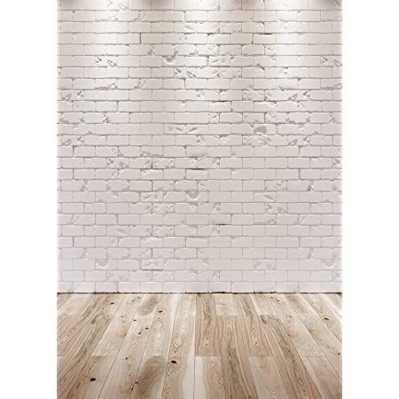 Amazon SJOLOON White Brick Wall Backdrop White Brick Photo