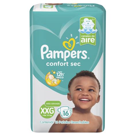 Pampers Confort Sec Xxg 16 Unidades Farmacias Chile Spa