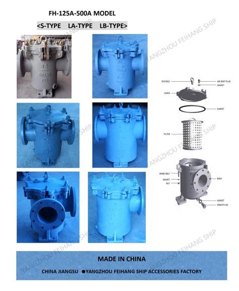 JIS 5K 250A CAN WATER STRAINER JIS 10K 250A CAN WATER STRAINERS BODY