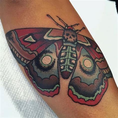 Death Moth Landed On Debby Made By Dansmithism