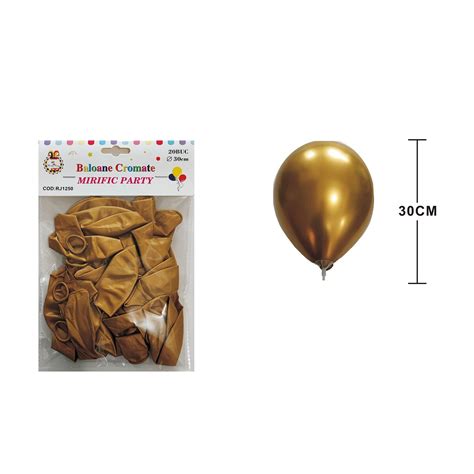 Set 20 Baloane Din Latex Pentru Petrecere Metalizate 30 Cm RJ1250 EMAG Ro