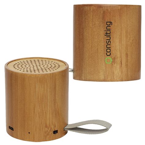 Lako Bamboo Bluetooth Speaker Imprint Co Uk