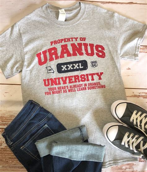 Uranus University T Shirt Your Head Is Already In Uranus You Might As