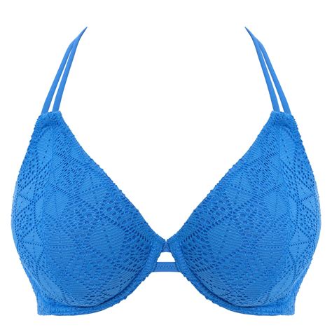 Nomad Nights Halter Bikini Bh Atlantic från Freya Kvinnligt Under