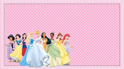 Etiquetas Escolares Princesas Disney D