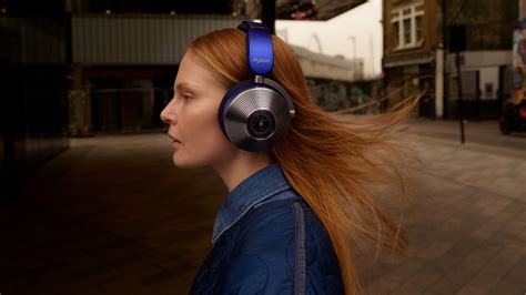 Dyson Zone Absolute Headphones With Air Purification Prussian Blue