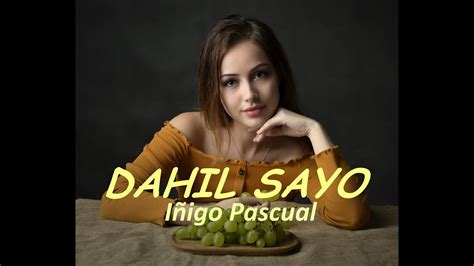 Dahil Sayo Inigo Pascual Aiana Juarez Cover Lyrics YouTube