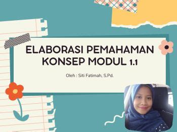 Elaborasi Pemahaman Konsep Modul Sitifatimah Flip Pdf Anyflip Hot Sex