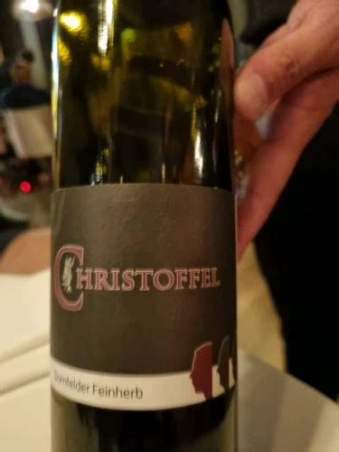 Christoffel Dornfelder Feinherb Vivino Australia