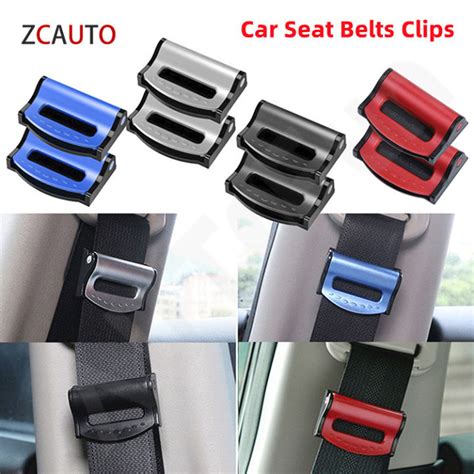 ZCAUTO 2 Pcs Klip Sabuk Pengaman Mobil Universal Gesper Sabuk Pengaman