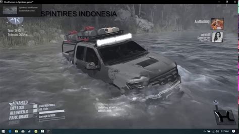 Ford Raptor In Kalimantan Spintires Indonesia Mudrunner Multiplayer